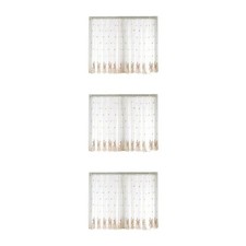 1/2/3 Fenêtre voilages salon chambre brodé artisanat rideaux rideaux