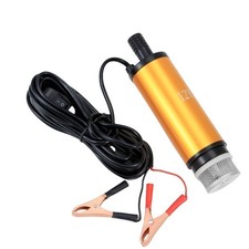 Pompe électrique submersible 12V 24V DC pour carburant diesel kérosène débit