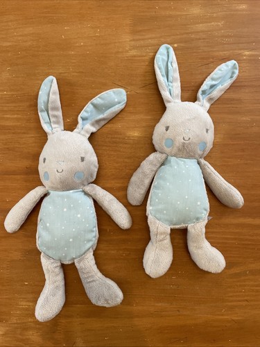 Lot doudou peluche lapin - 2,
