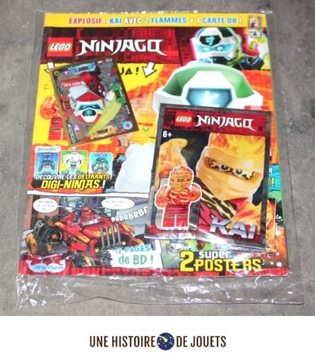 Lego ninjago magazine - ninjago, avec