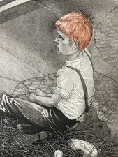 Raymond CARRANCE (1921-1998) dit CZANARA Poil de carotte pour Jules Renard