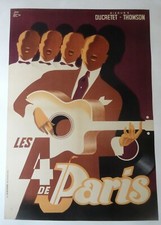 Pop affiche Les Quatre De