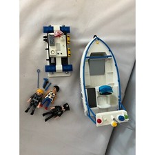 playmobil customs boat
