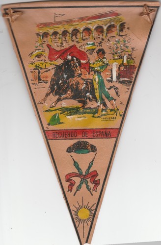 Ancien fanion touristique - ancien,