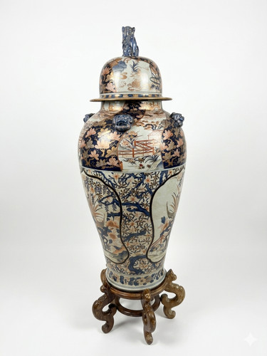 Important vase couvert - vase,