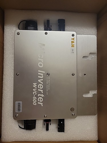 600w solar grid tie micro - y&h,