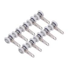 Lot de 10 roulettes de chariot