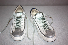 PALLADIUM  Baskets Tennis Cuir Brillant Taille 37 TBE