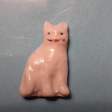 FEVE ANCIENNE CHAT porcelaine