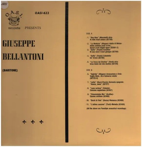 Giuseppe bellantoni - lp,