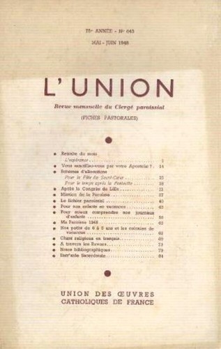 Union revue mensuelle - l'union,