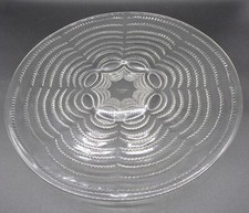 Plat Lalique modèle "Vagues n°1" 32,8cm très bon état