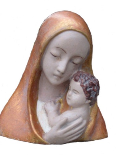 Buste vierge enfant - et, *