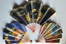 EVENTAIL PUBLICITAIRE ANCIEN LOT DE 3