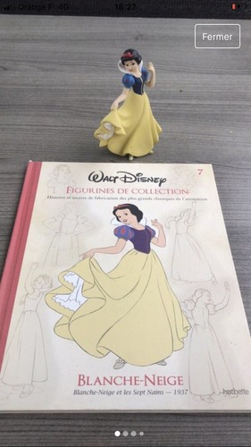 Figurine livre disney - figurine, hachette