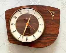 pendule VEDETTE TRANSISTOR en formica années 60 fonctionne,era lip,jazz,vedette