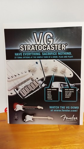 Fender stratocaster guitar - fender, vg