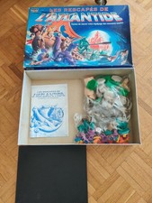 Les Rescapés de L'atlantide Jeu De Société Parker -Complet Boîte Abîmée 1996
