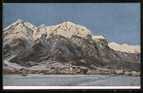 Carte postale artiste g - carte, d'artiste