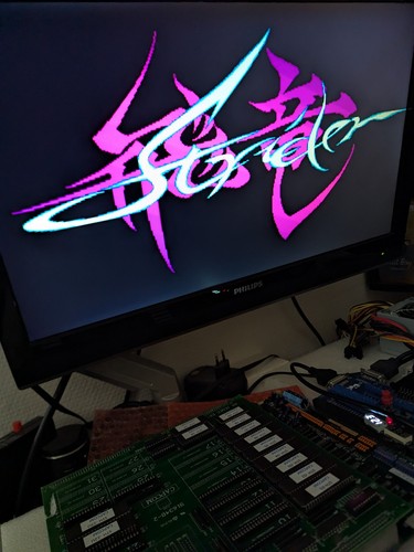 Cps1 strider capcom arcade - cps1, b+c