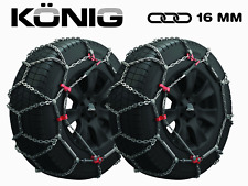 Chaînes À Neige KONIG 16 MM 205/60R18 Groupe 235 XD-16 SUV Homologuées