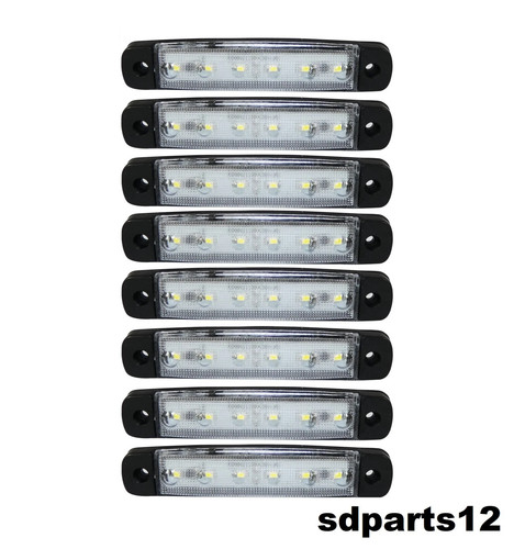 Feux gabarit blanc 12v - 8,