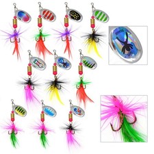 Leurre arrière à plumes