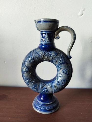 Westerwald ringkrug vase - westerwald,