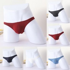 Slip homme mini slip stretch taille basse short string sous vêtement mode