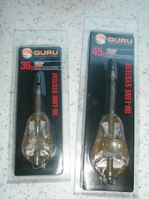 Guru 2 X Inline Method Feeder TOUTES TAILLLES Matériel De Pêche