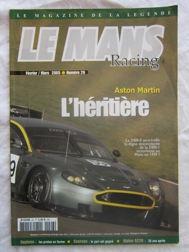 Mans racing 26 - racing, n°