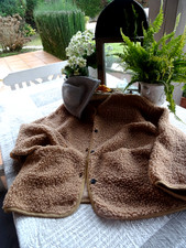 ADORABLE  VESTE  NEUVE TEDDY