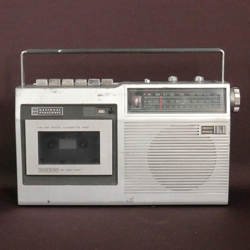 Radio cassette national - radio,
