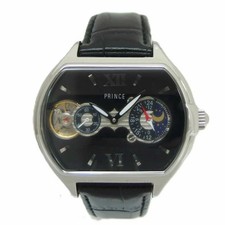 PRINCE Prince/Analogique/Squelette Arrière/Phase de Lune/Montre Mécanique/P-0...