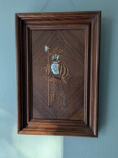 Panneau marqueterie bois