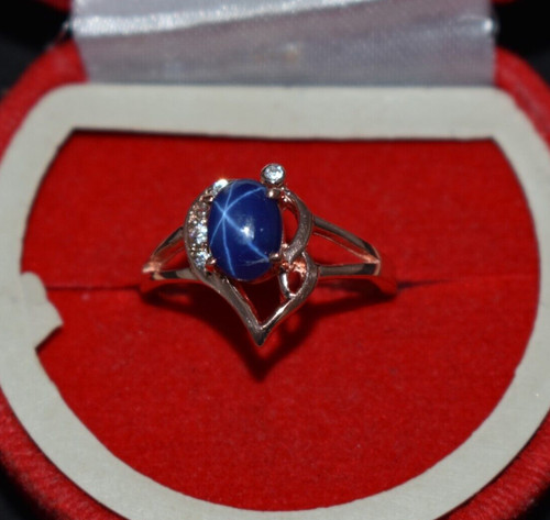 Bleu lindy étoile gemme 925 - bleu,