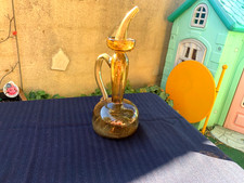 Ancien Huilier ou Vinaigrier en Verre Soufflé BIOT ?