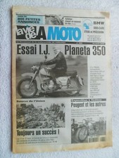 LA VIE DE LA MOTO LVM N°269 15/04/2000 I.J. PLANETA 350 EXPO VEDENE PEUGEOT P105