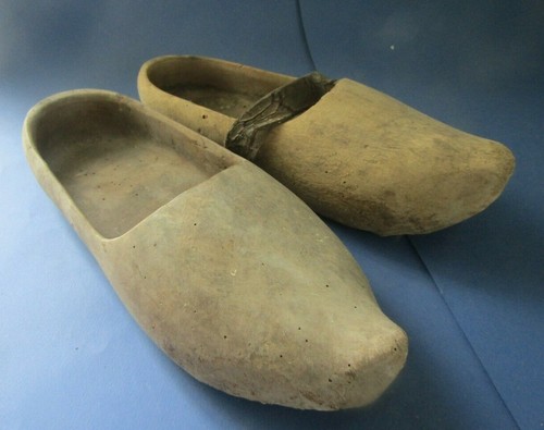 Ancien sabot bois galoche - 2,