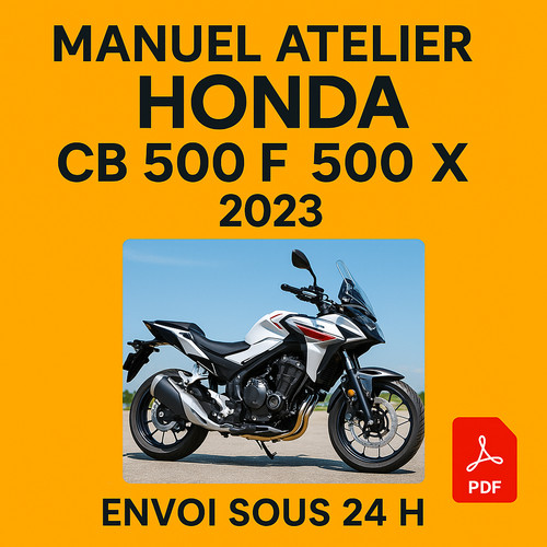 Manuel atelier honda - honda, 500