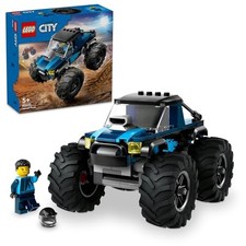 LEGO City Blue Monster Truck 60402 Off-Road Stunts Vehicle 148 pièces NEUF