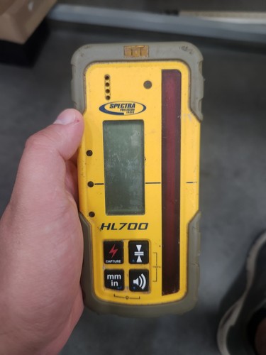Spectra precision hl700 - precision,