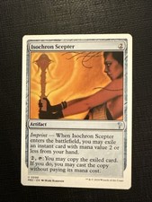 Mtg MB2— Isochron Scepter —NM White Border