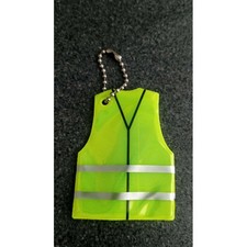 PORTE CLE PVC GILET JAUNE