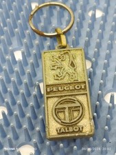 Porte clé automobile PEUGEOT Talbot - Original 106 205 309 406 605 Bordeaux 