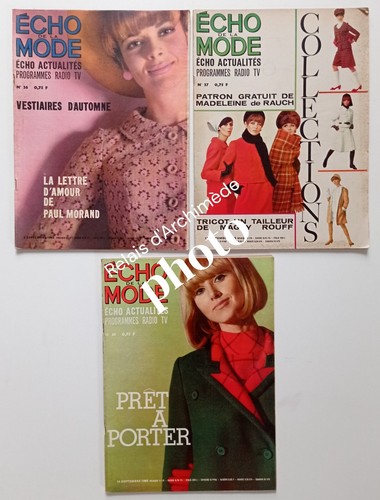 Lot revues echo - 3,