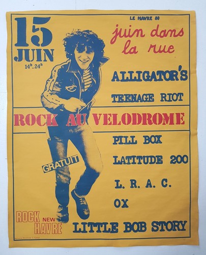 Rare affiche concert havre - affiche, le
