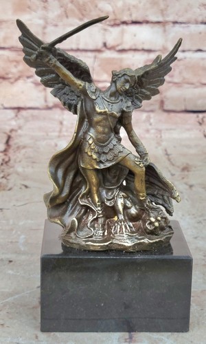 Statue figurine bronze - bronze, saint