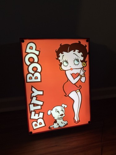Vintage betty boop neon light - boop,