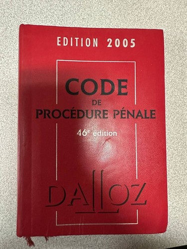 Code procédure pénale 46e - code,